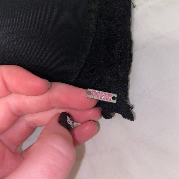 32d PINK Lace Strapless Push-up Bra - Picture 6 of 7